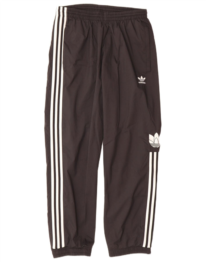 Adidas Hombre Pantalones De Chándal Gráfico Joggers Medium Negro Poliéster