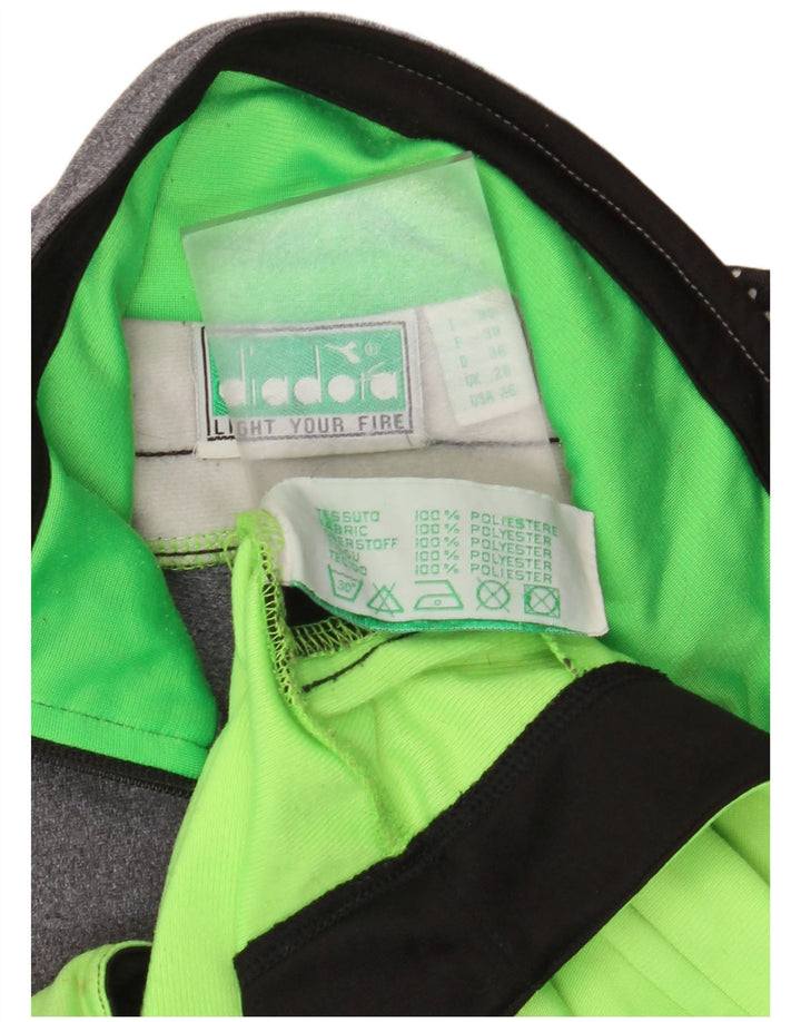 Diadora Chaqueta de chándal para niño 13-14 años Gris Poliéster color block