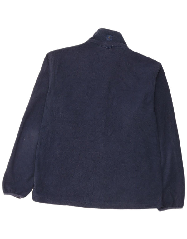 Chaqueta polar para hombre Mountain Warehouse ES 38 Mediana Azul marino Poliéster