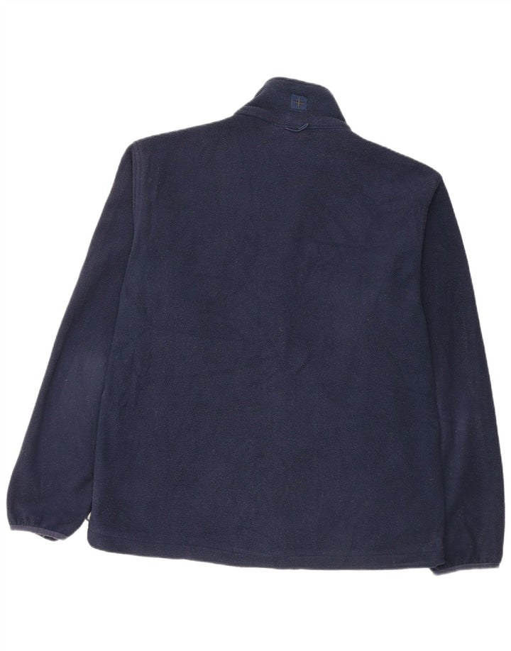 Chaqueta polar para hombre Mountain Warehouse ES 38 Mediana Azul marino Poliéster