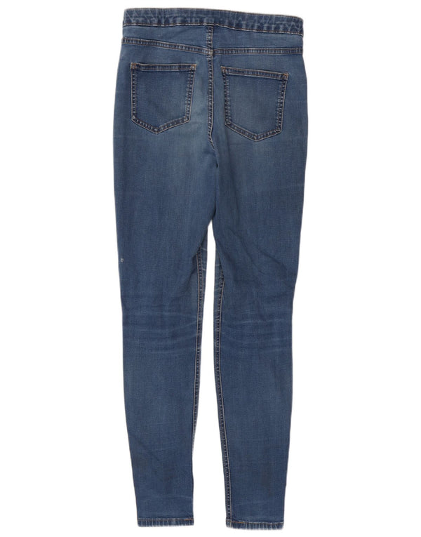 Marks & Spencer Vaqueros súper ajustados para mujer UK 12 Medium W30 L29 Azul marino