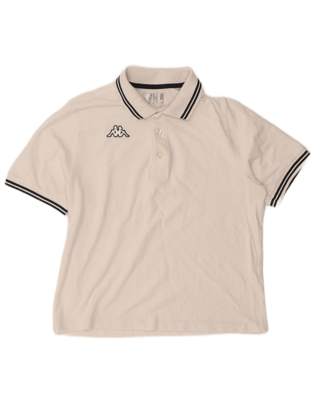 Polo Kappa Hombre Medium Blanco