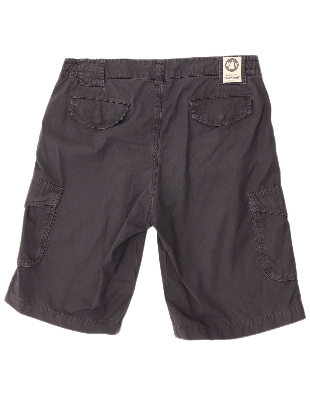 Murphy & Nye Pantalones cortos tipo cargo para hombre W36 Algodón azul marino grande