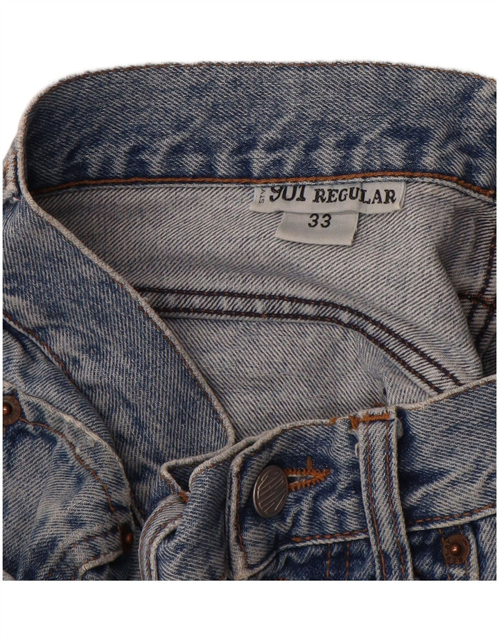 Replay Jeans 901 Regular Tapered para Hombre W33 L30 Azul