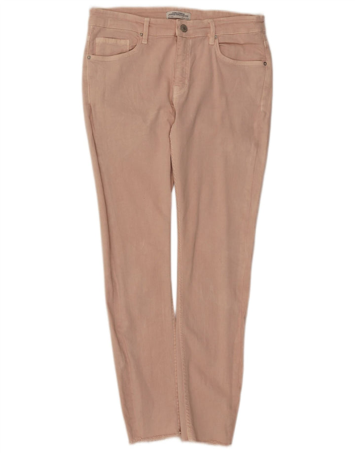 Zara Vaqueros Pitillo Mujer EU 40 Mediano W30 L27 Rosa