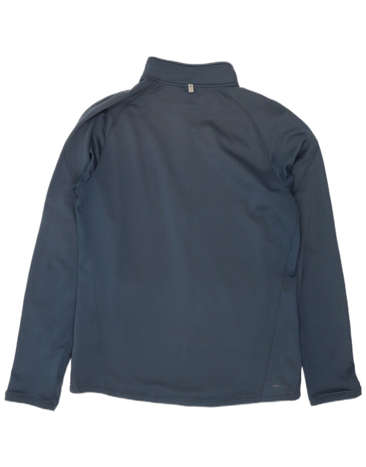 Nike - Chaqueta de chándal para hombre, color azul medio, poliéster