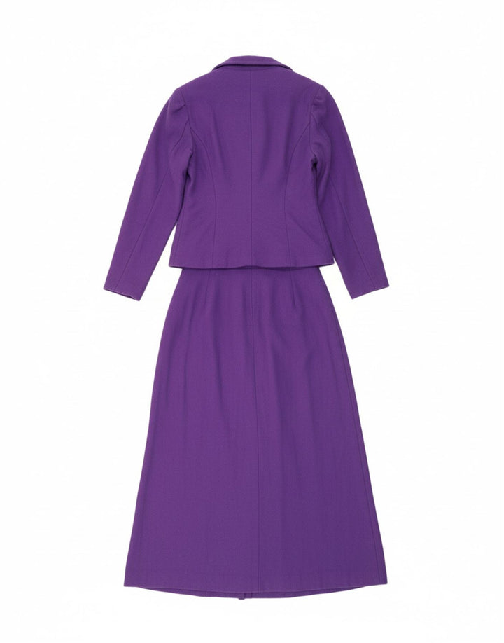 VINTAGE Womens 2 Piece Set UK 12 Medium Purple