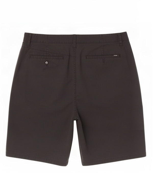 Hurley Pantalones cortos chinos para hombre XL W38 Algodón negro