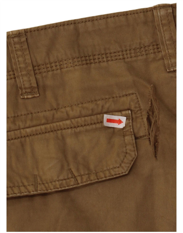 NAPAPIJRI Shorts cargo gráficos para hombre W34 Large Khaki Cotton