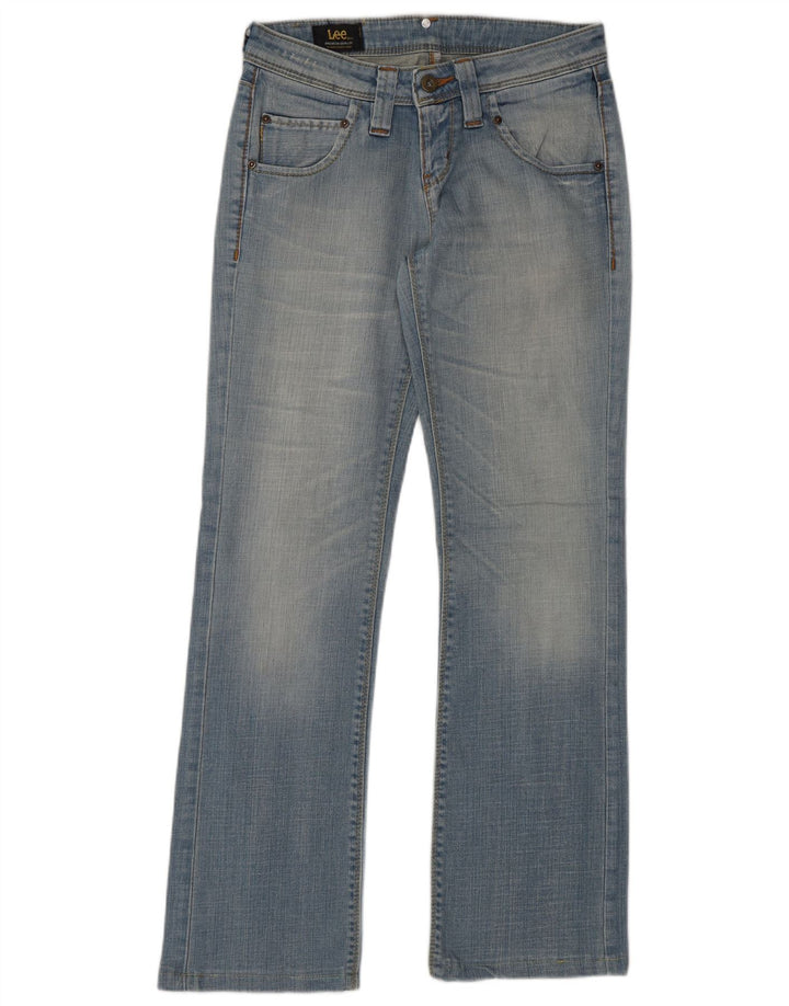 Vaqueros rectos Jinx para mujer LEE W27 L30 Algodón azul