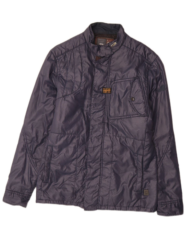 G-Star Chaqueta acolchada para hombre UK 40 Large Poliamida azul marino