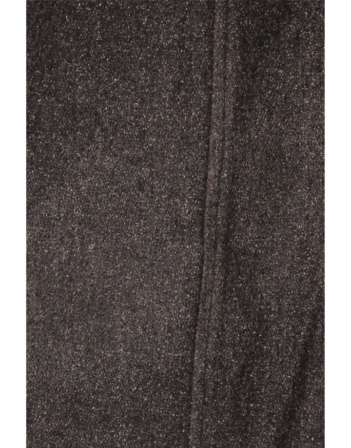 Ted Baker Abrigo para hombre Talla 2 Pequeño Lana moteada gris