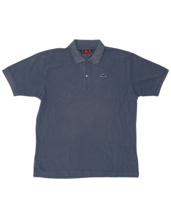 KAPPA Polo Hombre XL Azul Marino Algodón