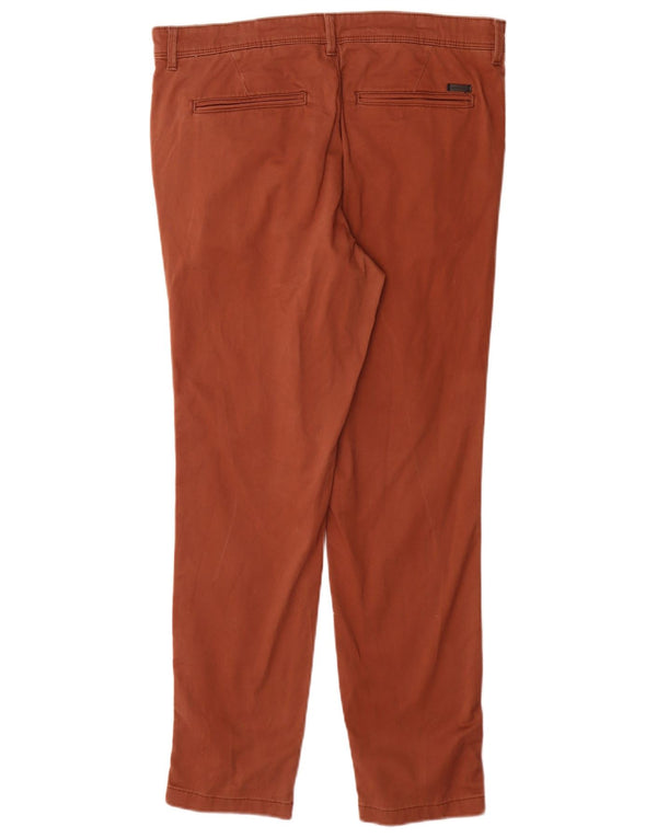 Jack & Jones Mens Slim Chino Pantalones W34 L30 Algodón Marrón