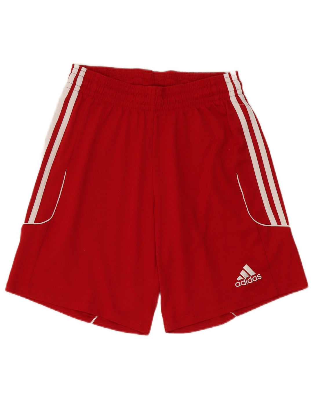 Adidas Mens Climalite Sport Shorts Pequeño Rojo Poliéster