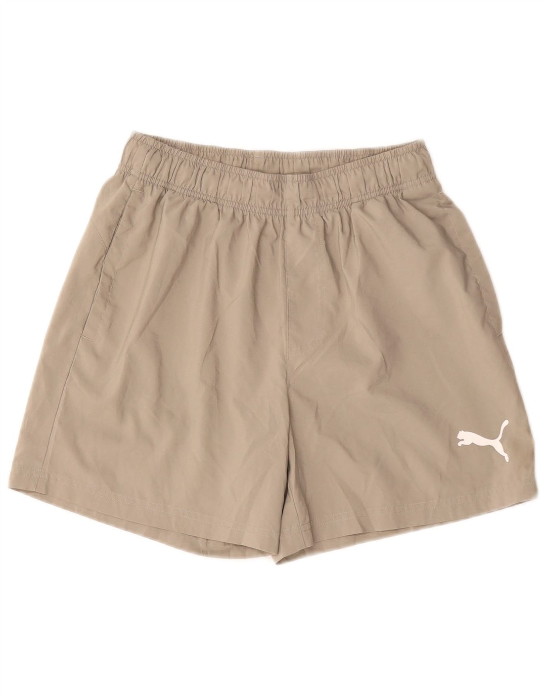 Puma Mujer Sport Shorts Small Beige Poliéster