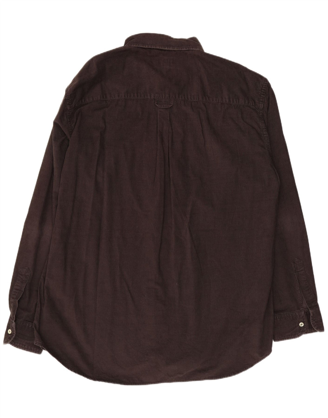 CARRERA Camisa de pana para hombre 2XL Algodón marrón