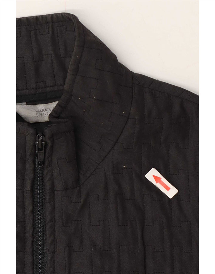 Marks & Spencer Chaqueta acolchada para mujer UK 44 Poliéster gris medio