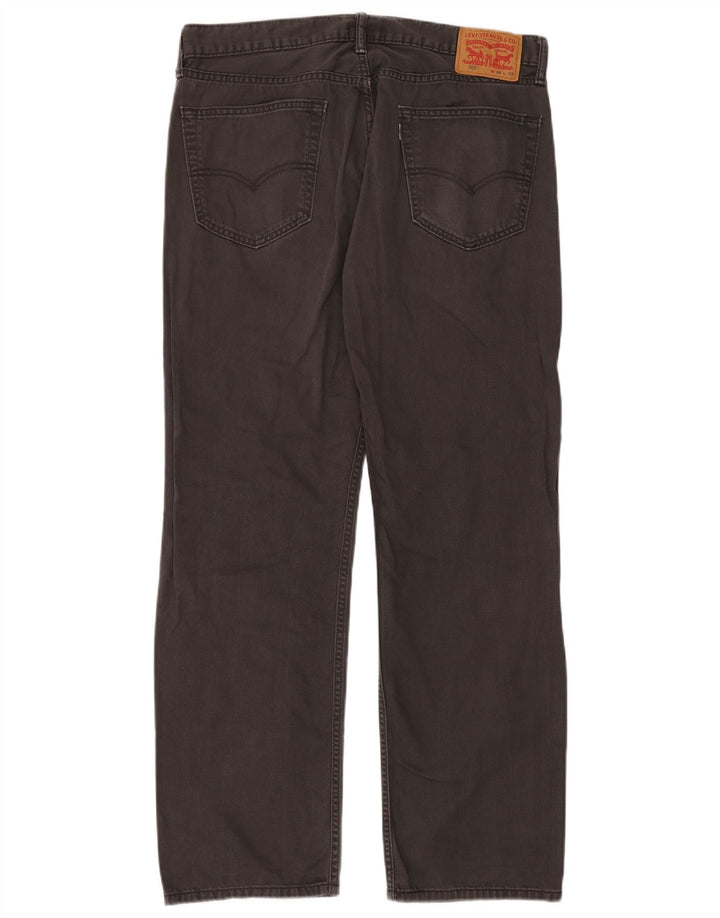 Levi's Vaqueros rectos 505 para hombre W36 L32 Algodón gris