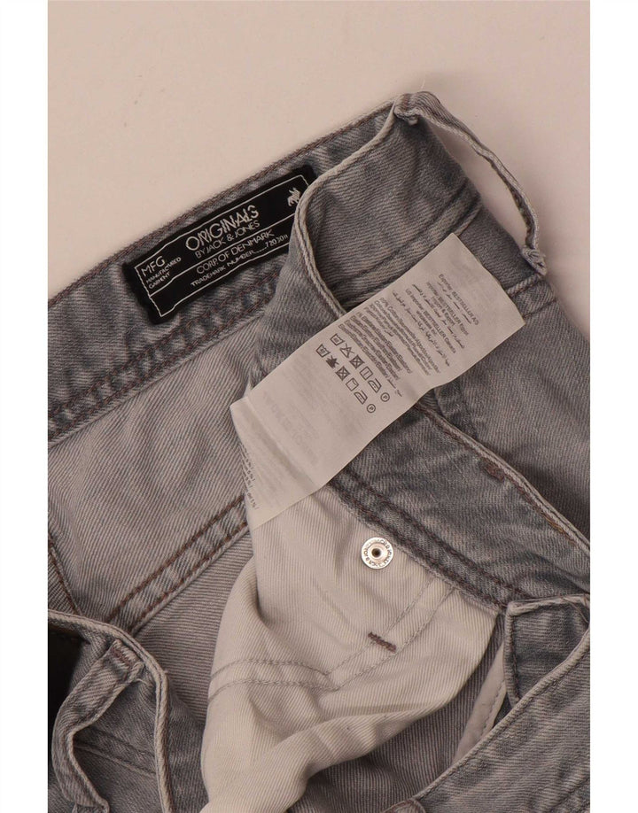 Jack & Jones Tim Slim Jeans para Hombre W30 L34 Algodón Gris