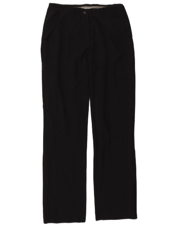 Rohan Pantalones chinos rectos para mujer UK 8 Small W28 L30 Poliamida negra
