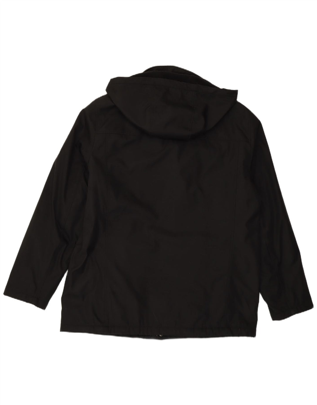 Calvin Klein Chaqueta utilitaria con capucha para hombre UK 40 Grande Poliéster negro