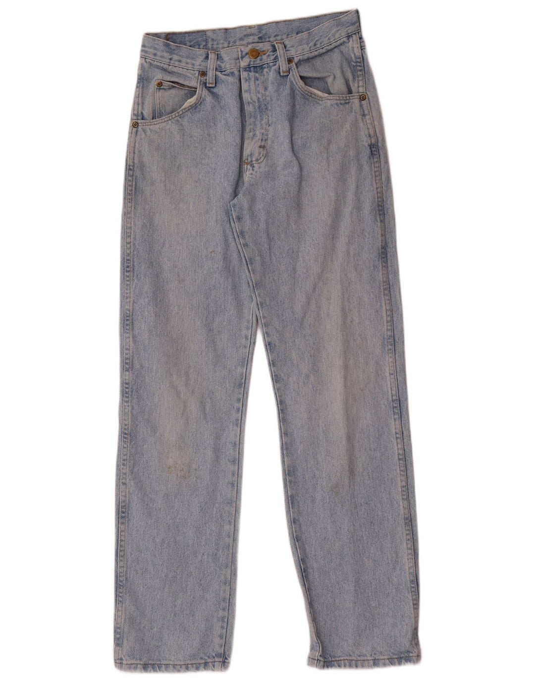 Vaqueros Wrangler Mujer Rectos W30 L32 Azul Algodón