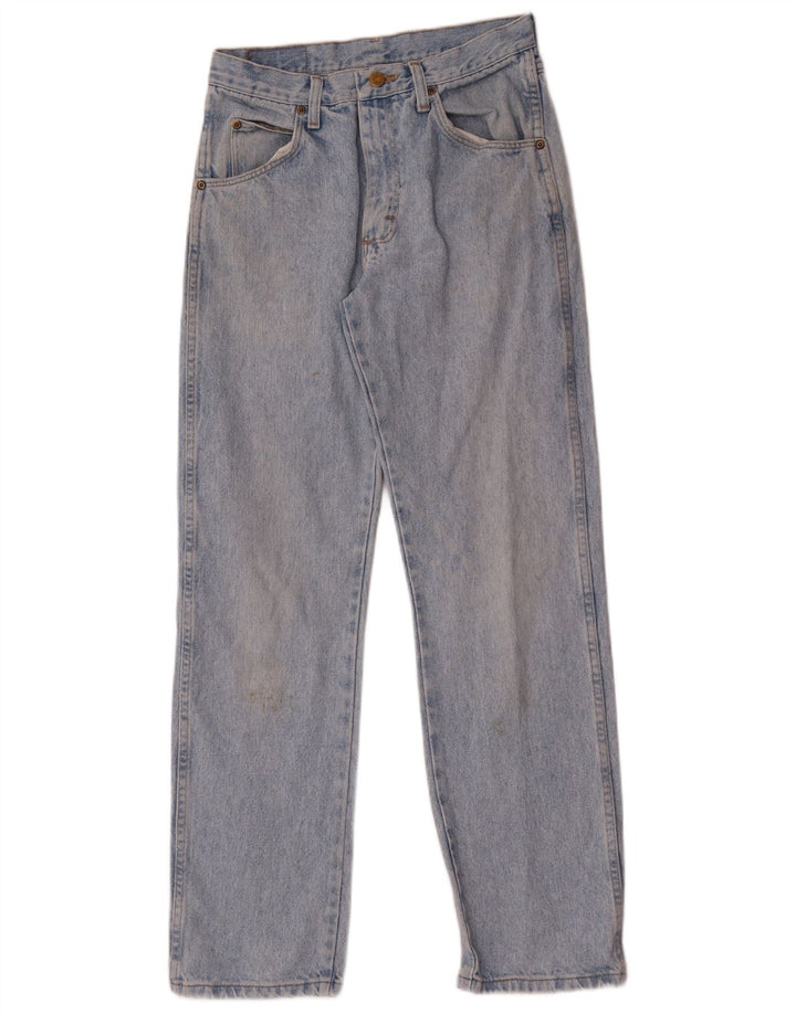 Vaqueros Wrangler Mujer Rectos W30 L32 Azul Algodón