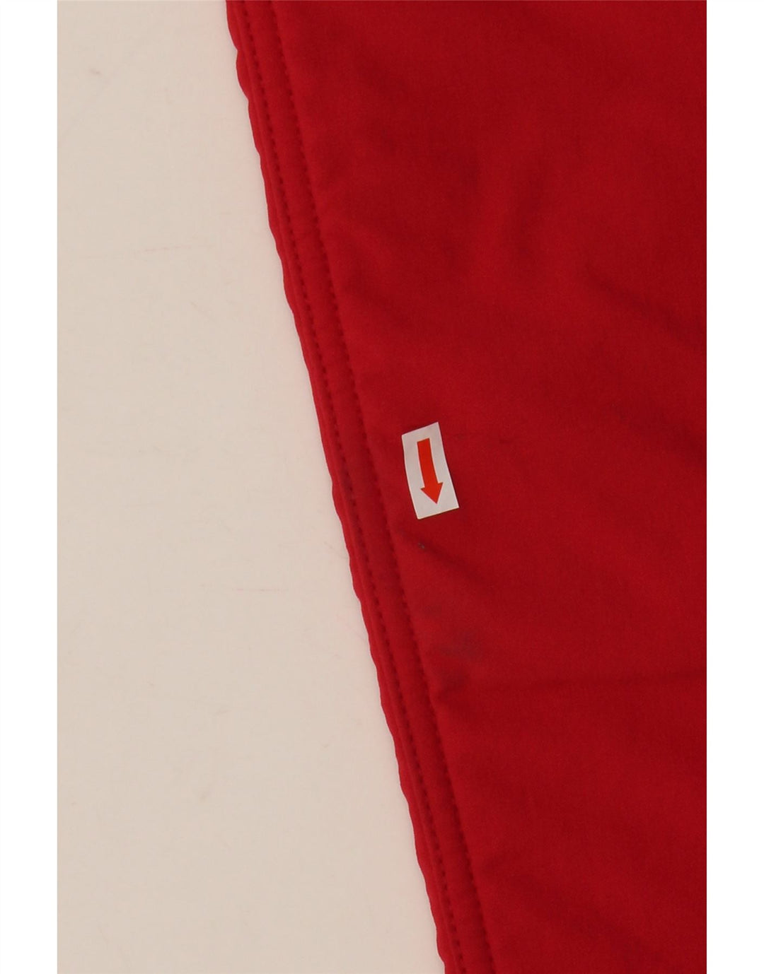 Ellesse Pantalones cortavientos con estribo para mujer US 6 Medium Red Nylon
