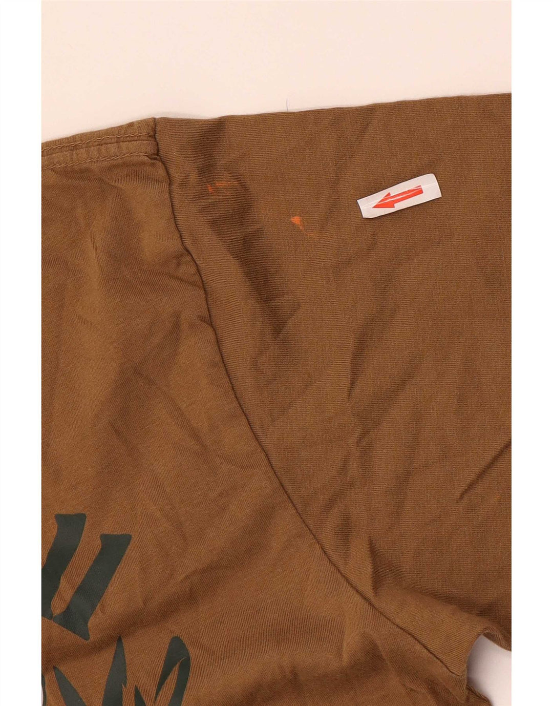 Vans Hombre Classic Fit Graphic Camiseta Top Algodón Beige Medio