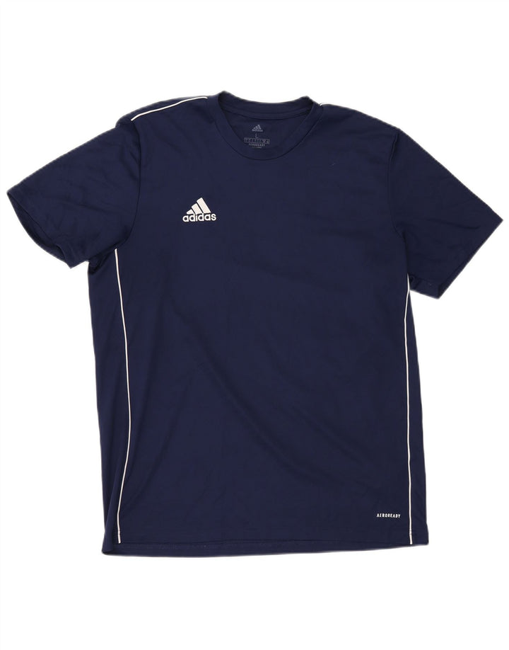 Camiseta Adidas para Hombre Aeroready Grande Azul Marino Poliéster