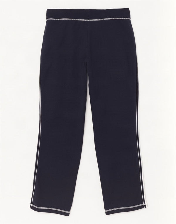 Marks & Spencer Pantalones de Chándal para Mujer UK 44 Grande Azul Marino Algodón