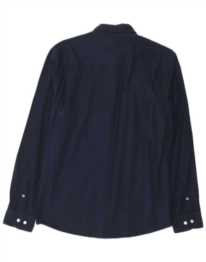 Camisa Jack & Jones Hombre Medium Azul Marino Algodón