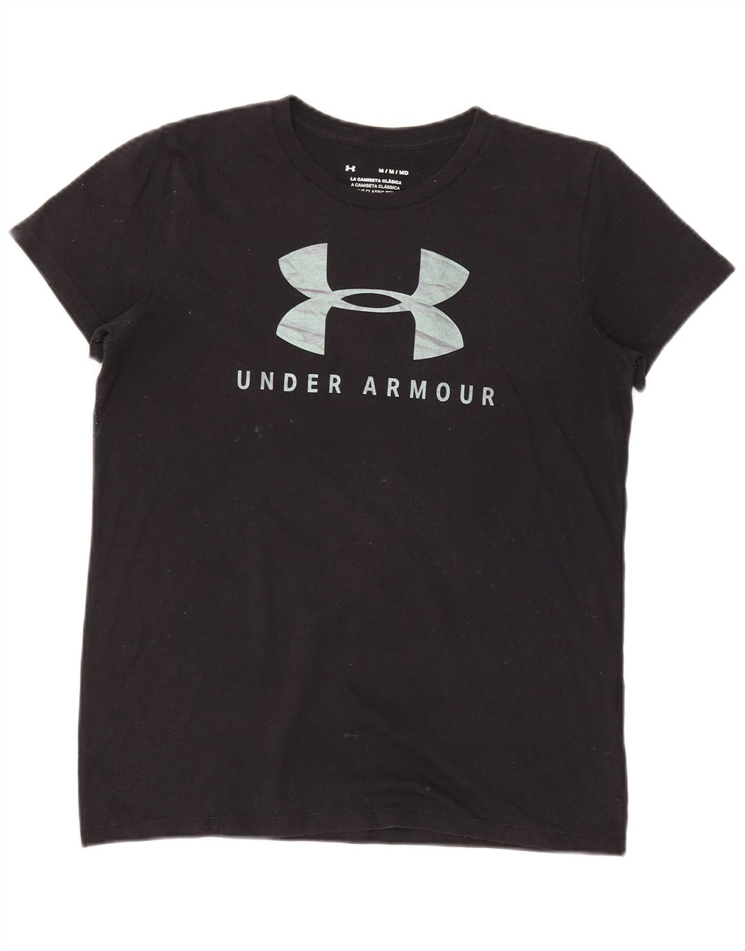 Under Armour Camiseta gráfica para mujer Top UK 12 Medium Black