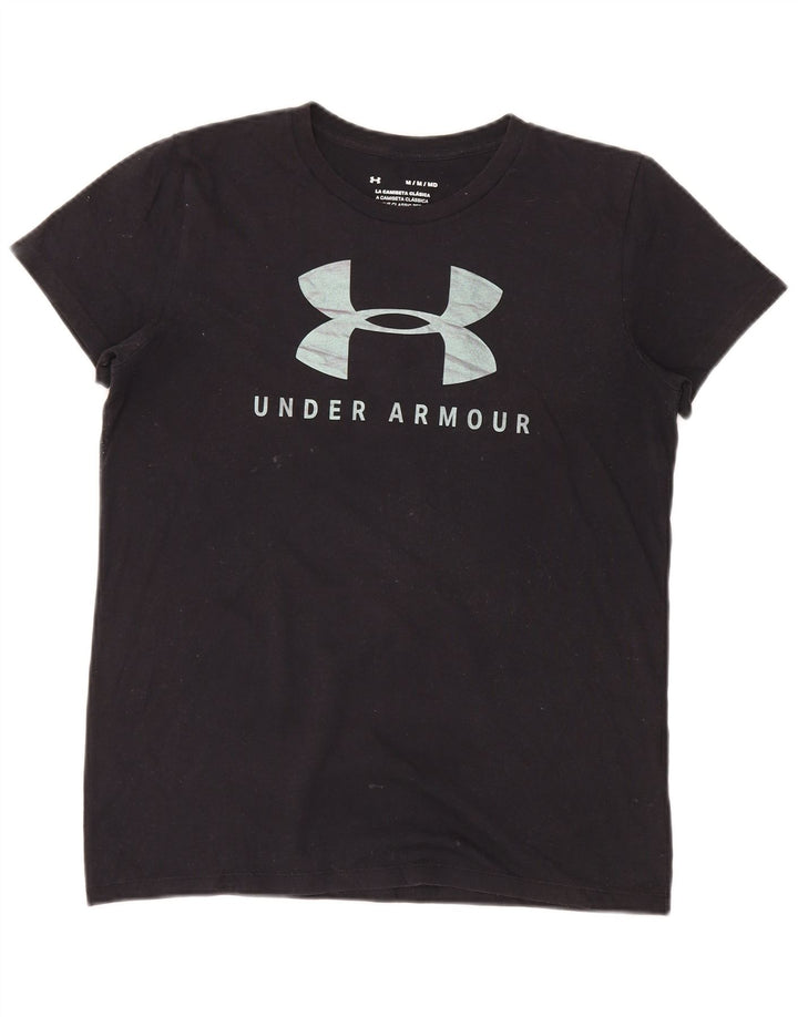 Under Armour Camiseta gráfica para mujer Top UK 12 Medium Black