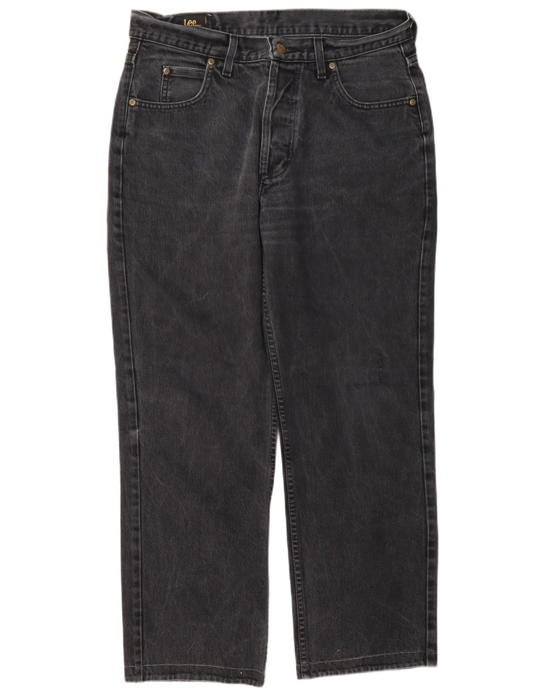 Vaqueros rectos Lee para hombre W32 L27 Gris