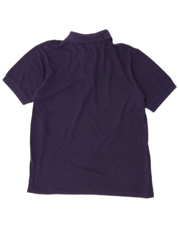 Lacoste Polo para hombre talla 3 pequeño algodón azul marino