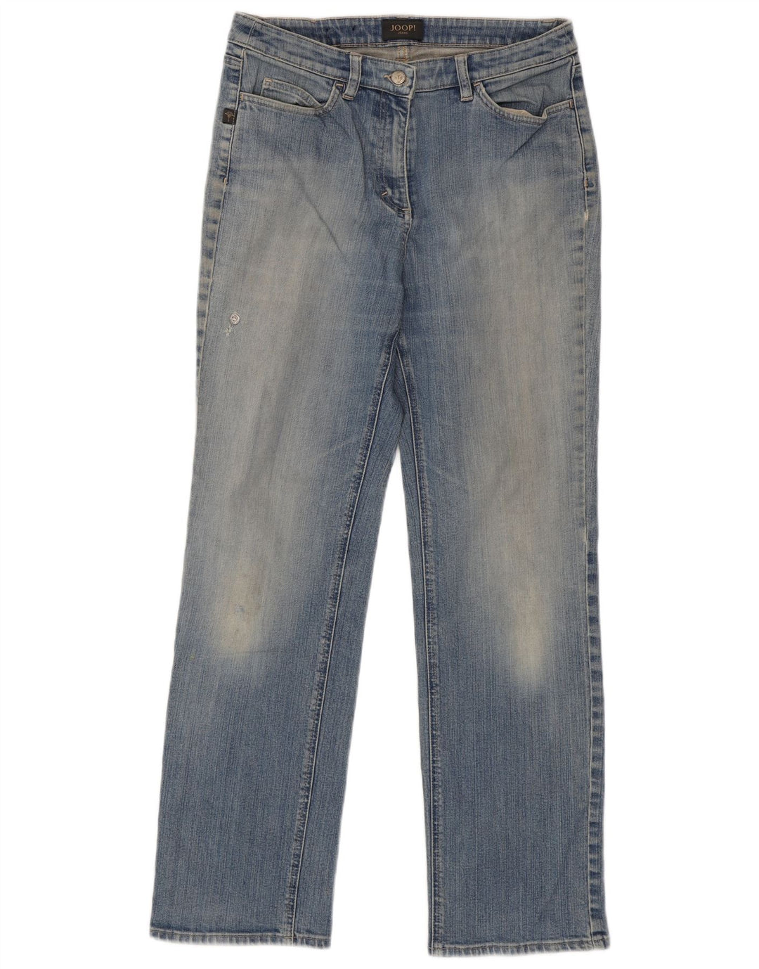 JOOP Womens Straight Jeans W32 L32 Blue Cotton