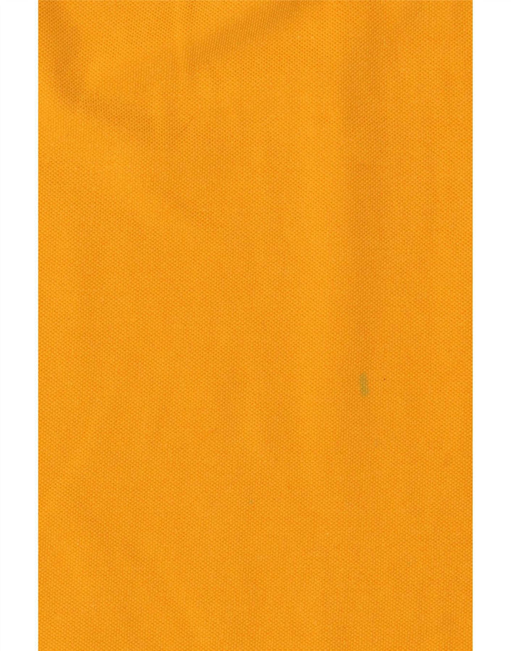 Polo Asics Hombre Algodón Amarillo Medio