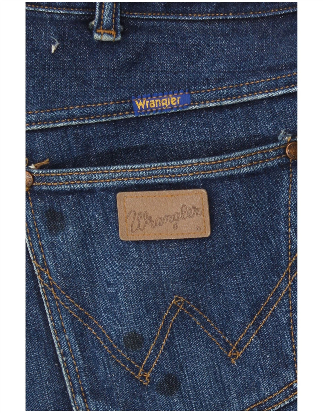Vaqueros Wrangler Hombre Rectos W40 L31 Azul Marino