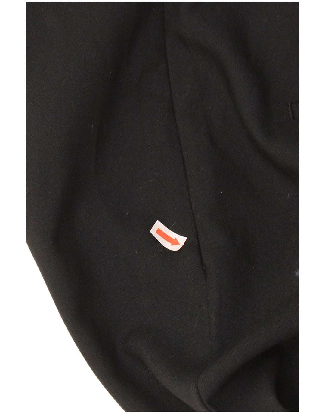 ZARA Mujer Pantalón Casual Bootcut Grande Poliéster Negro