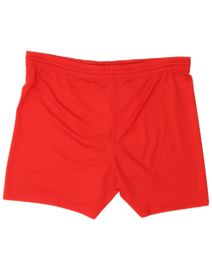 Kappa Hombre Pantalones Cortos Deportivos Grande Poliéster Rojo