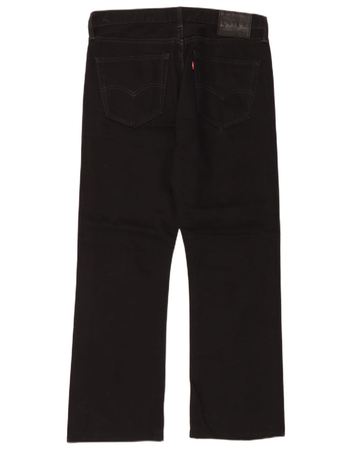Levi's Jeans Bootcut para hombre W34 L30 Algodón negro