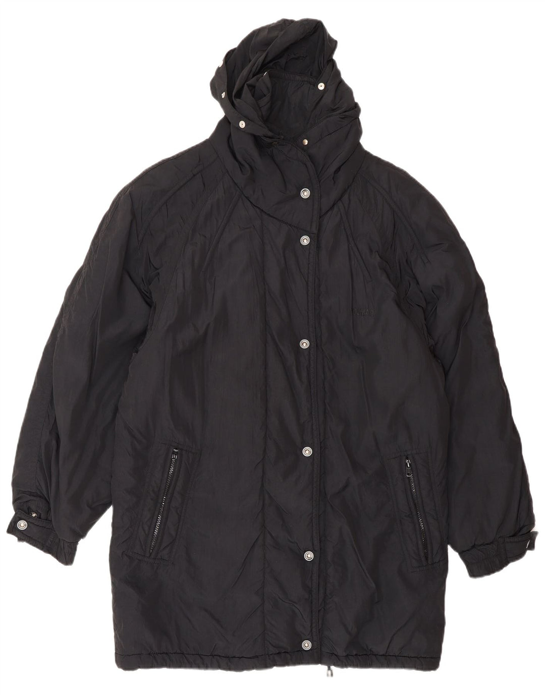 Colmar Abrigo acolchado extragrande con capucha para mujer IT 44 Medium Black