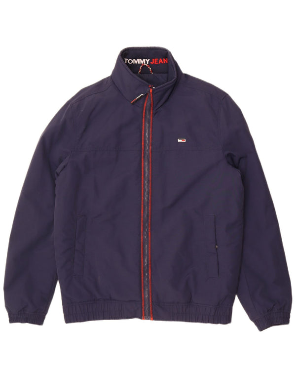 Tommy Hilfiger Chaqueta Bomber Acolchada para Hombre UK 38 Mediana Azul Marino Poliamida