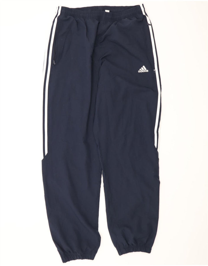 Adidas Hombre Pantalones De Chándal Joggers Grande Azul Marino Poliéster