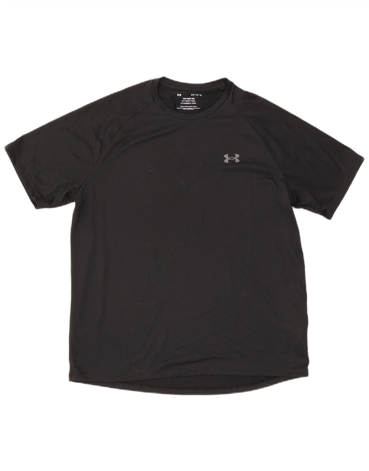 Under Armour Camiseta para hombre Top Large Poliéster negro
