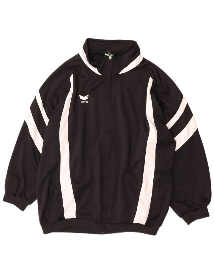 Erima - Chaqueta de chándal extragrande para hombre, talla 42, color negro