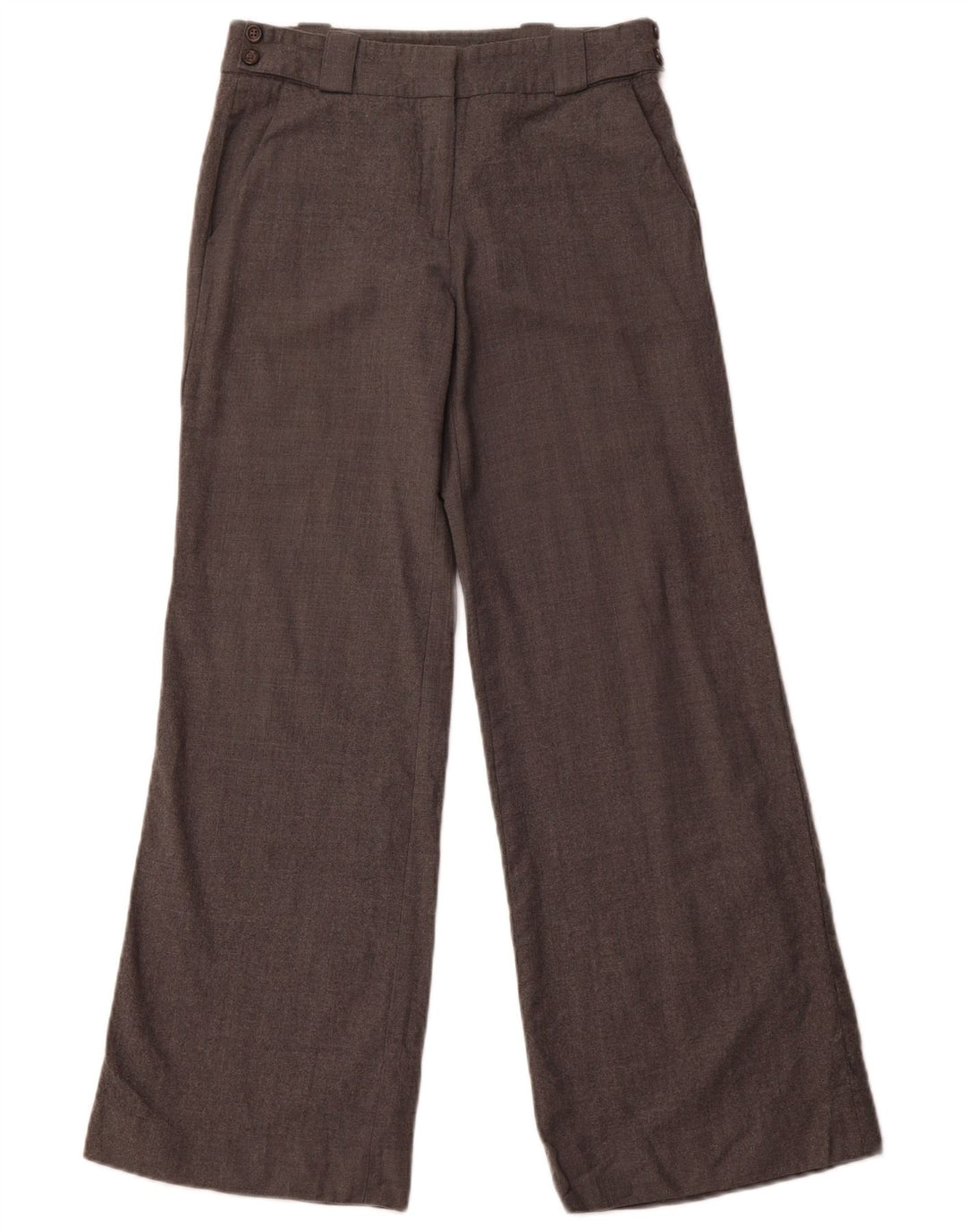 MASSIMO DUTTI Pantalones chinos holgados para mujer EU 36 Small W26 L29 Gris