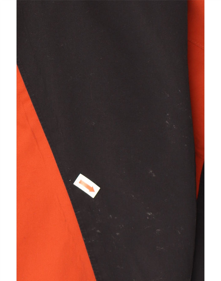 Jack Wolfskin Chaqueta de esquí para hombre ES 40/42 XL Naranja Colorblock Poliamida